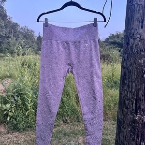 Gymshark Textured Gray Leggings